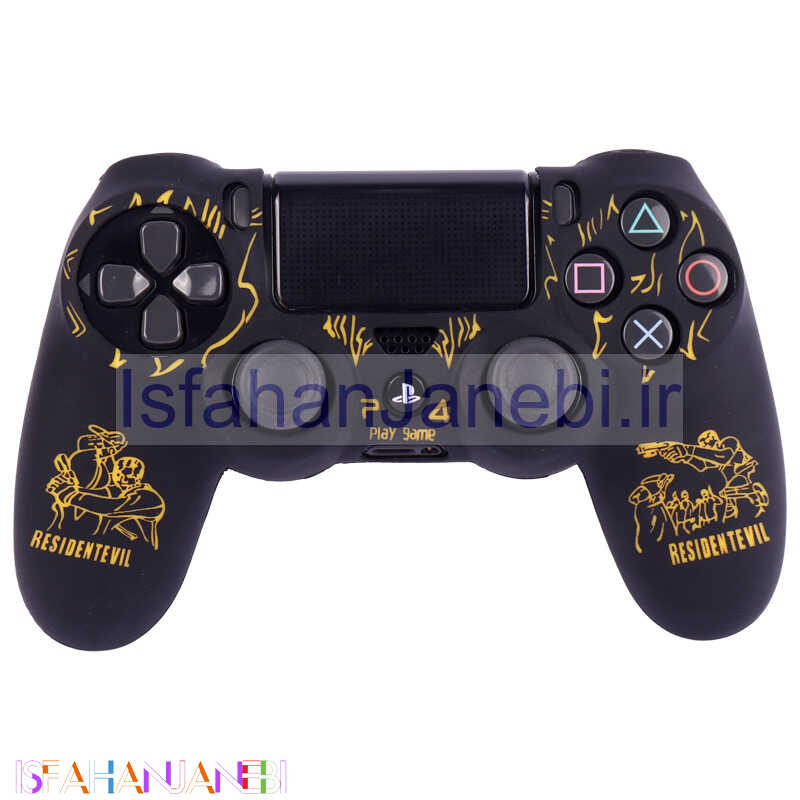 اصفهان جانبی-روکش دسته بازی PS4 طرح Resident Evil مشکی زرد