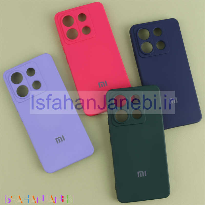 اصفهان جانبی-قاب سیلیکونی Highcopy زیر بسته محافظ لنزدار شیائومی Redmi Note 13 Pro 5G