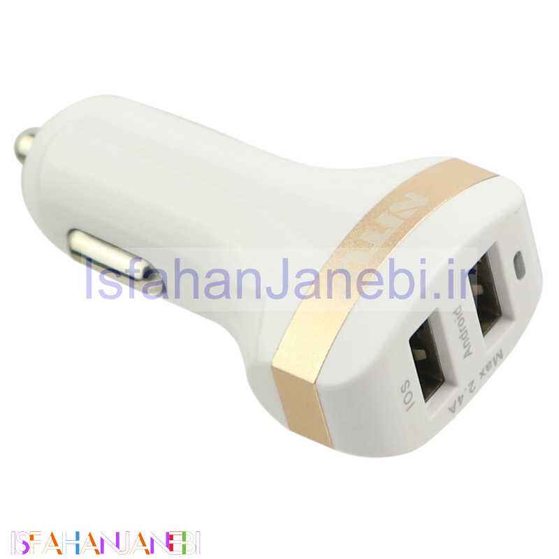 اصفهان جانبی-شارژر فندکی فست شارژ Nitu NT-CC817 2.4A 12W