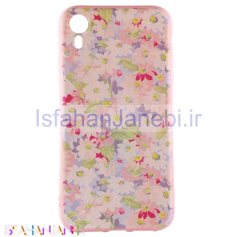 اصفهان جانبی-قاب فانتزی طرح دار صورتی کد5 آیفون iPhone XR