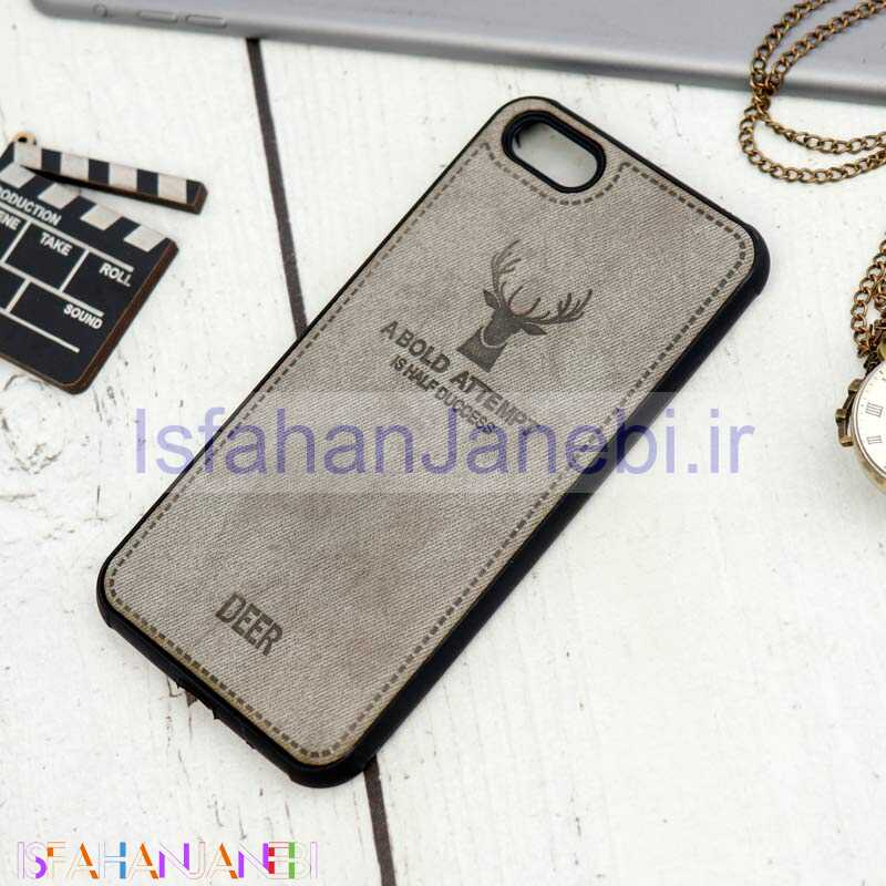 اصفهان جانبی-قاب چرمی طرح گوزن Huawei Y5 Prime 2018