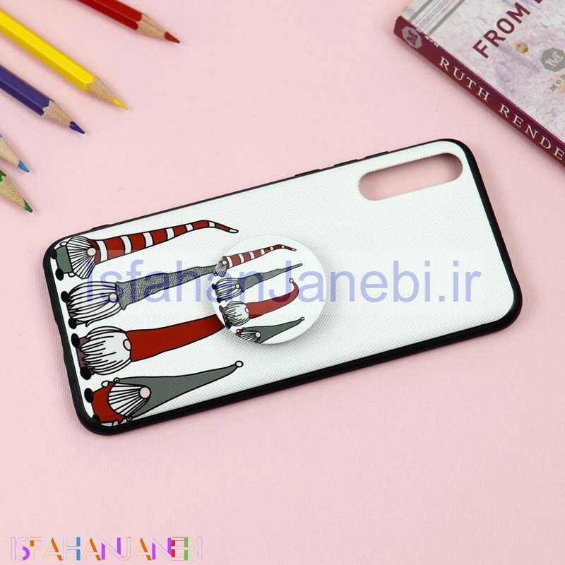 اصفهان جانبی-قاب فانتزی برجسته + پاپ سوکت طرح کوتوله هواوی Y8p سری D