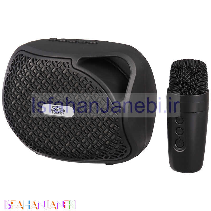 اصفهان جانبی-اسپیکر بلوتوثی رم و فلش خور Sing-E ZQS1337 + میکروفون