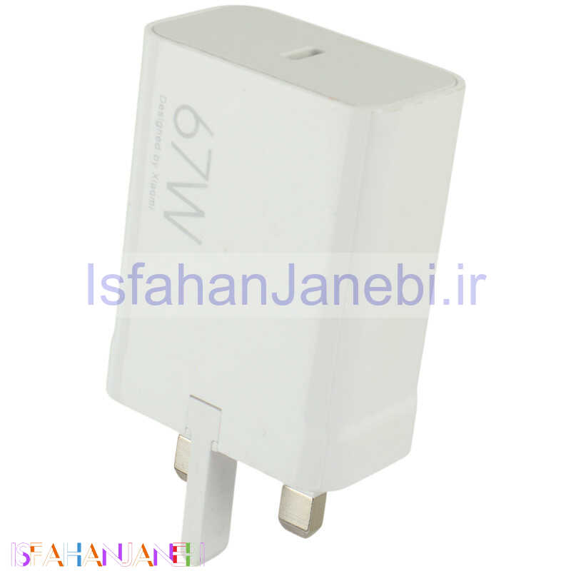 اصفهان جانبی-شارژر دیواری 67 وات شیائومی MDY-12-EX GaN PD 6.1A