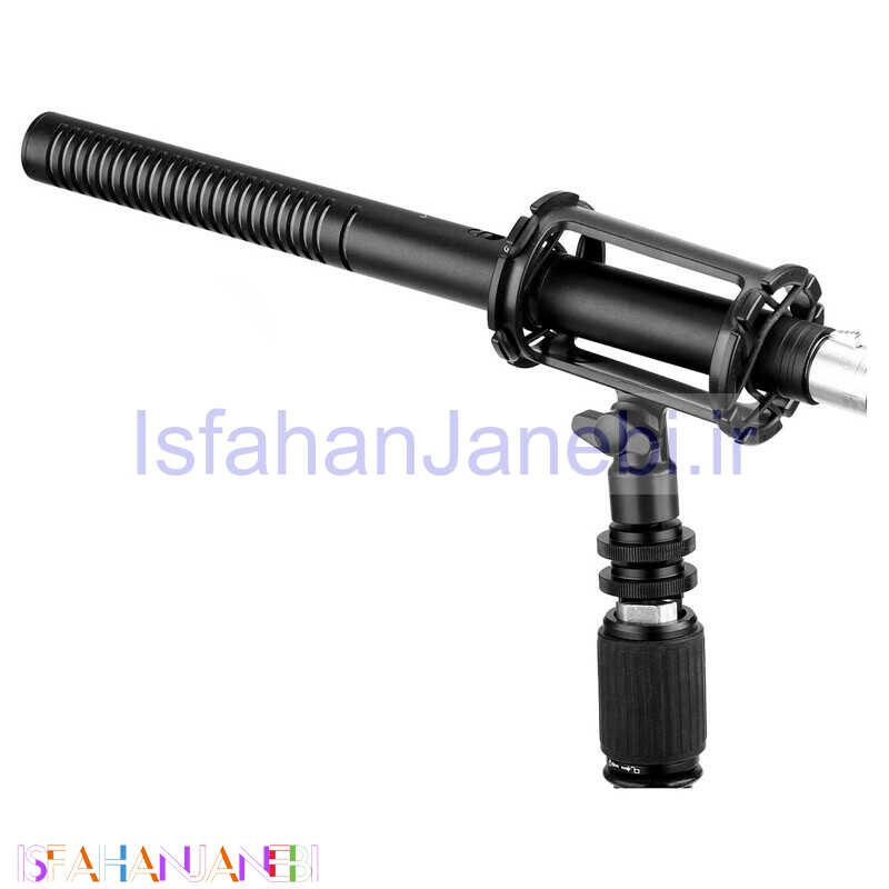 اصفهان جانبی-میکروفون شاتگان کندانسور Boya BY-BM6060L + پاپ فیلتر