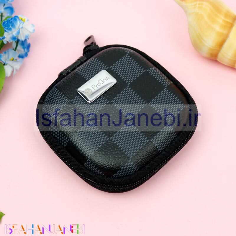 اصفهان جانبی-کیف هندزفری مربع ProOne مشکی