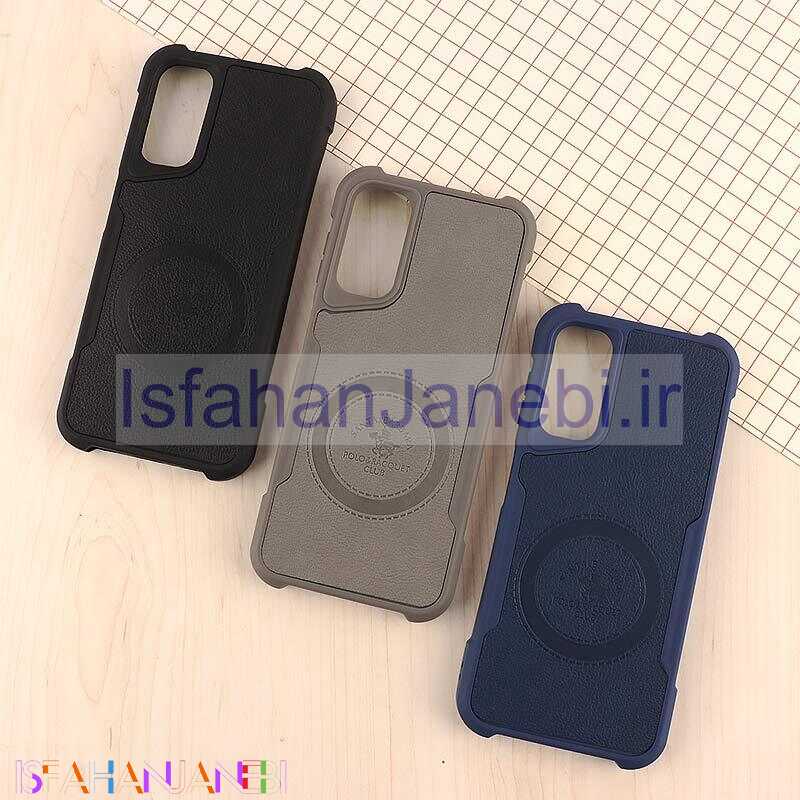 اصفهان جانبی-قاب چرمی Polo Racquet Club سامسونگ Galaxy A14 4G / A14 5G