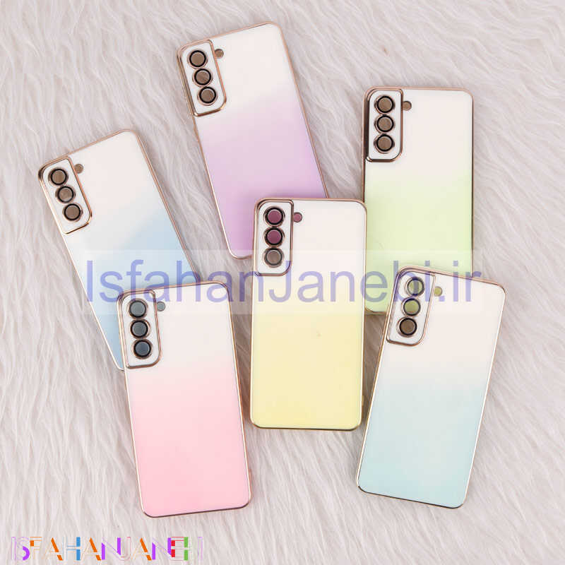 اصفهان جانبی-قاب My Case دو رنگ محافظ لنزدار Samsung Galaxy S21 FE 5G