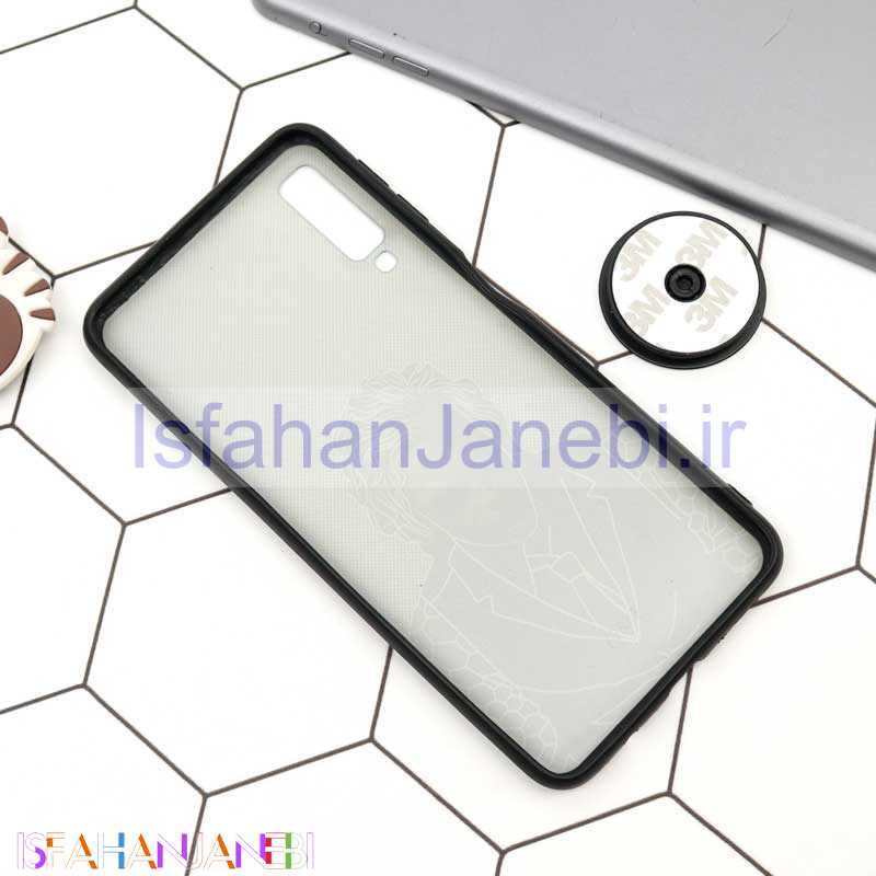 اصفهان جانبی-قاب فانتزی برجسته + پاپ سوکت طرح Joker سامسونگ A7 2018 سری D