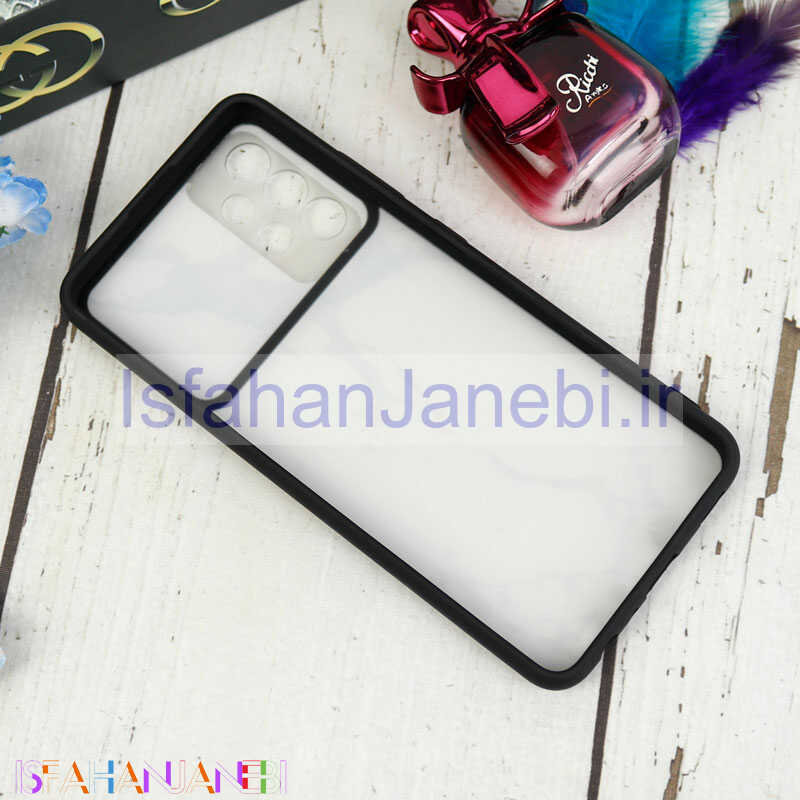 اصفهان جانبی-قاب طرحدار محافظ لنزدار کشویی + پاپ سوکت طرح پوست ماری سامسونگ A32 4G سری C