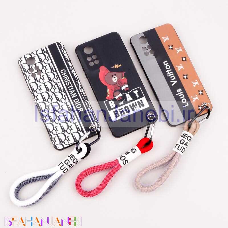 اصفهان جانبی-قاب طرحدار محافظ لنزدار + بند آویز لنیارد Xiaomi Redmi Note 11 / 11s