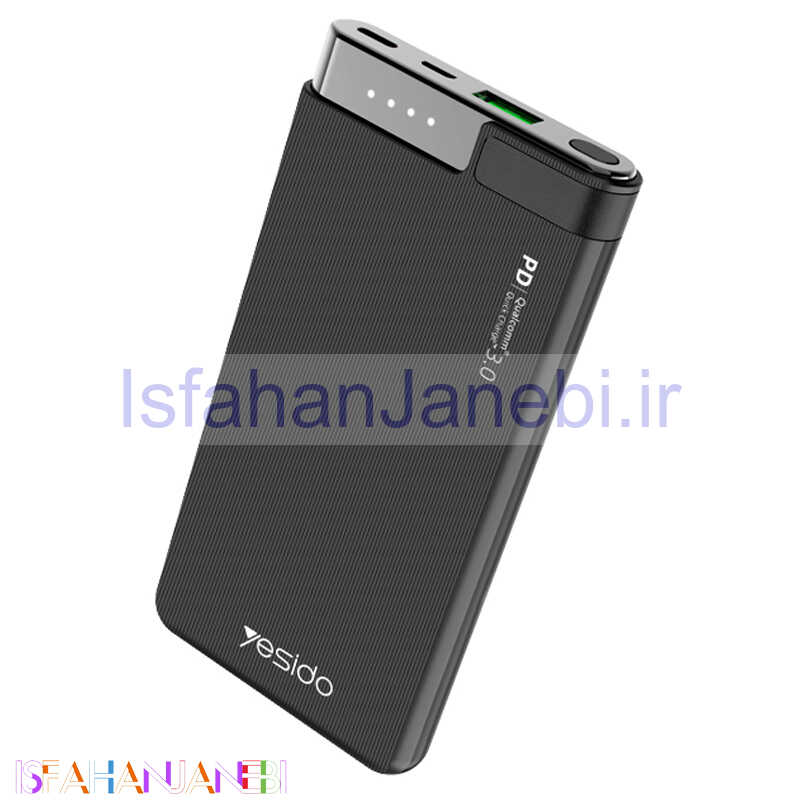 اصفهان جانبی-پاوربانک فست شارژ 10000 یسیدو YESIDO YP13 PD QC3 18W