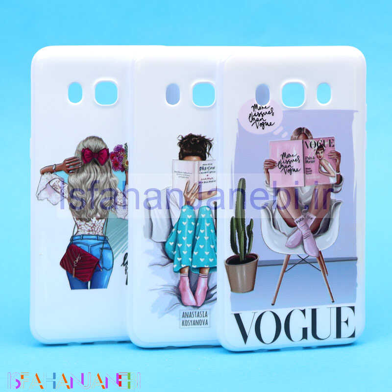 اصفهان جانبی-قاب فانتزی سفید طرح دختر سامسونگ J5 2016