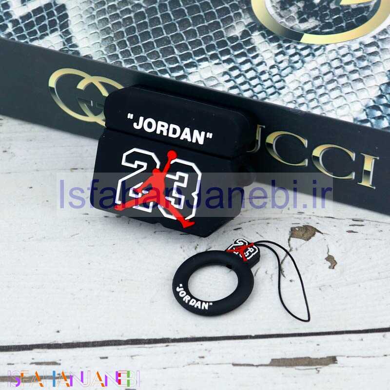 اصفهان جانبی-محافظ AirPods 3 سیلیکونی Jordan چمدونی مشکی
