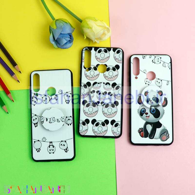 اصفهان جانبی-قاب فانتزی برجسته + پاپ سوکت طرح پاندا هواوی Y6p سری D