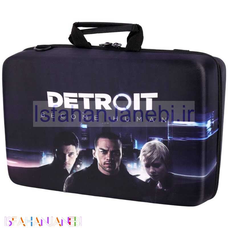 اصفهان جانبی-کیف کنسول بازی PS5 Slim طرح Detroit Become Human