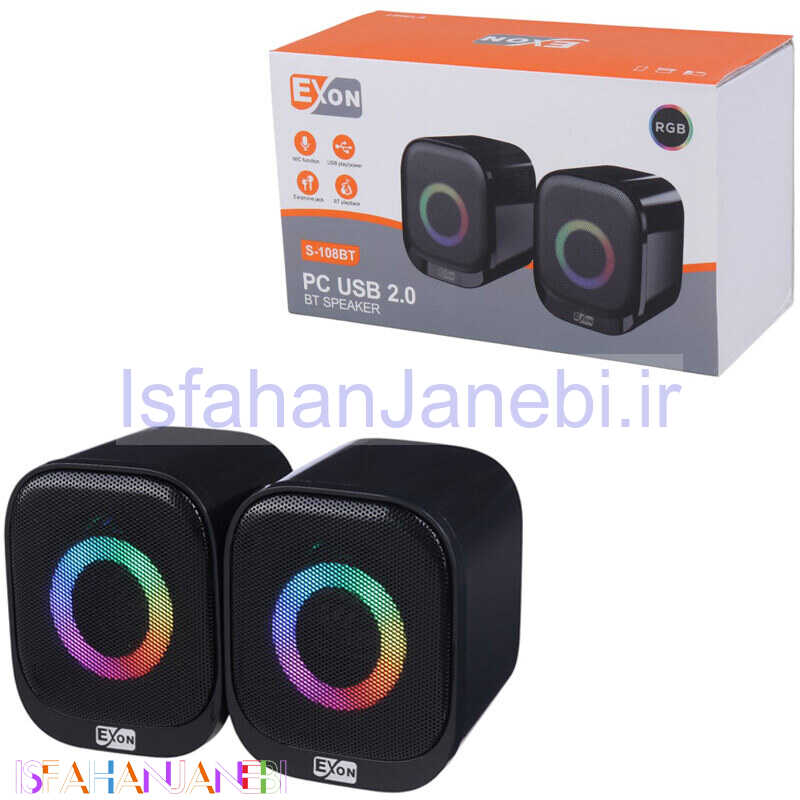 اصفهان جانبی-اسپیکر دسکتاپ اکسون S-108BT