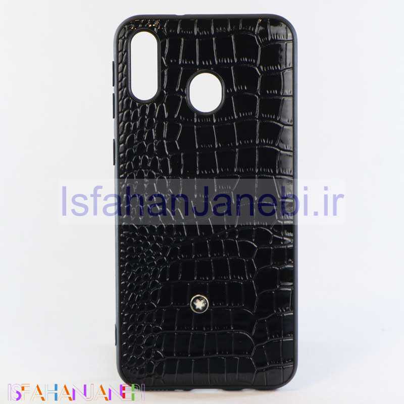 اصفهان جانبی-قاب چرمی Mont Blanc سامسونگ M20 مشکی