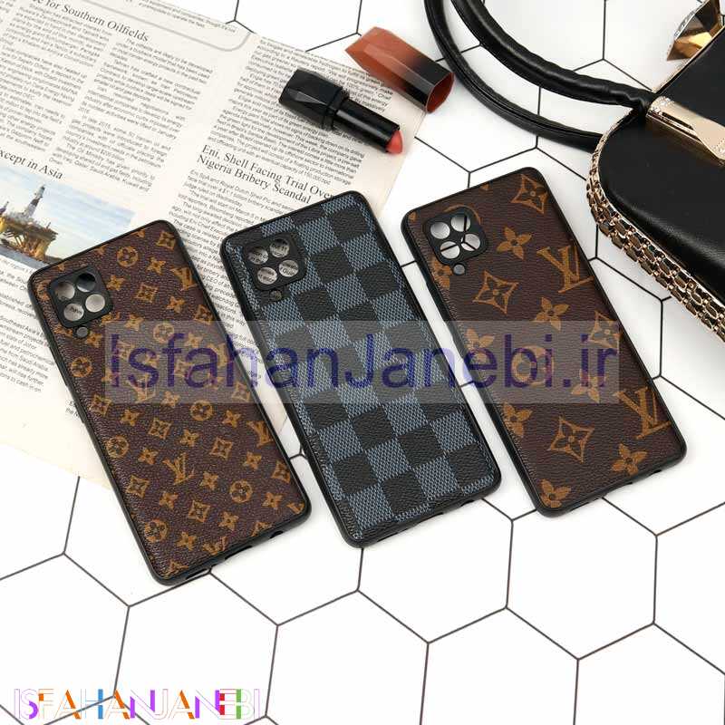اصفهان جانبی-قاب چرمی لاکچری محافظ لنزدار Samsung Galaxy A42 5G