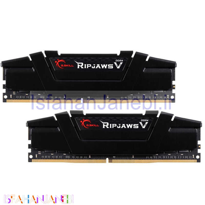 اصفهان جانبی-رم کامپیوتر G.SKILL RipjawsV DDR4 32GB 3200MHz CL16 Dual