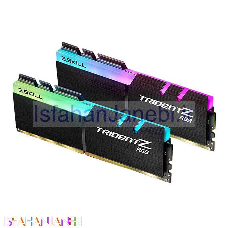 اصفهان جانبی-رم کامپیوتر G.SKILL Trident Z DDR4 RGB 16GB 3600MHz CL17 Dual