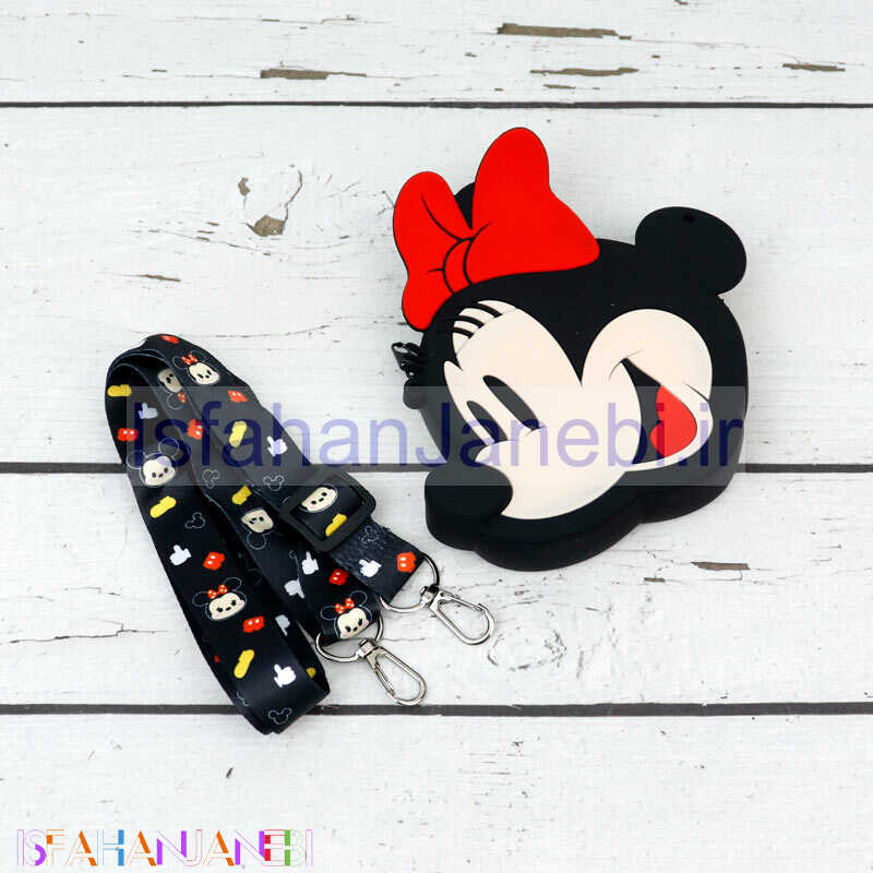 اصفهان جانبی-کیف هندزفری سیلیکونی طرح مینی موس