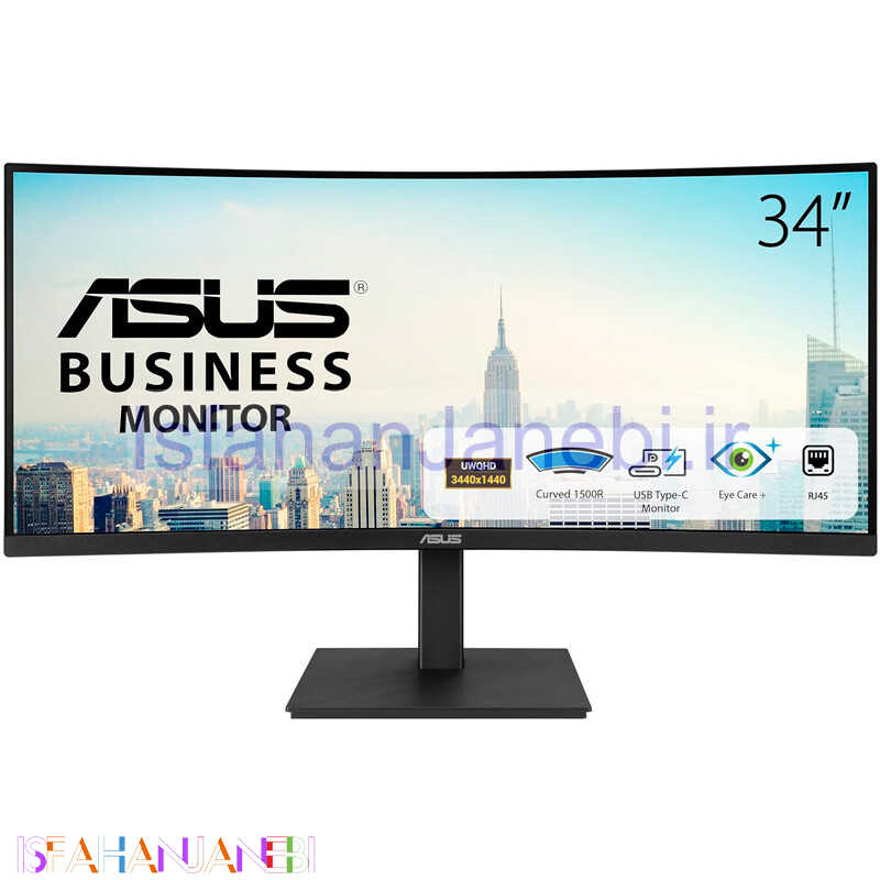 اصفهان جانبی-مانیتور خمیده ایسوس VA34VCPSN سایز 34 اینچ