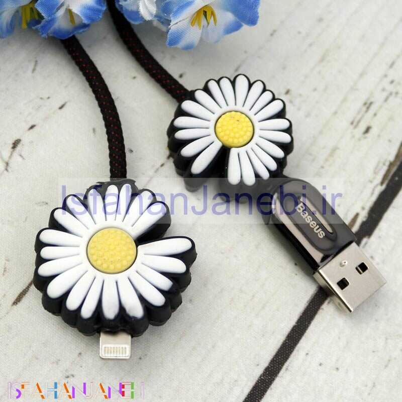 اصفهان جانبی-محافظ سری کابل فانتزی 2 تایی گل بابونه