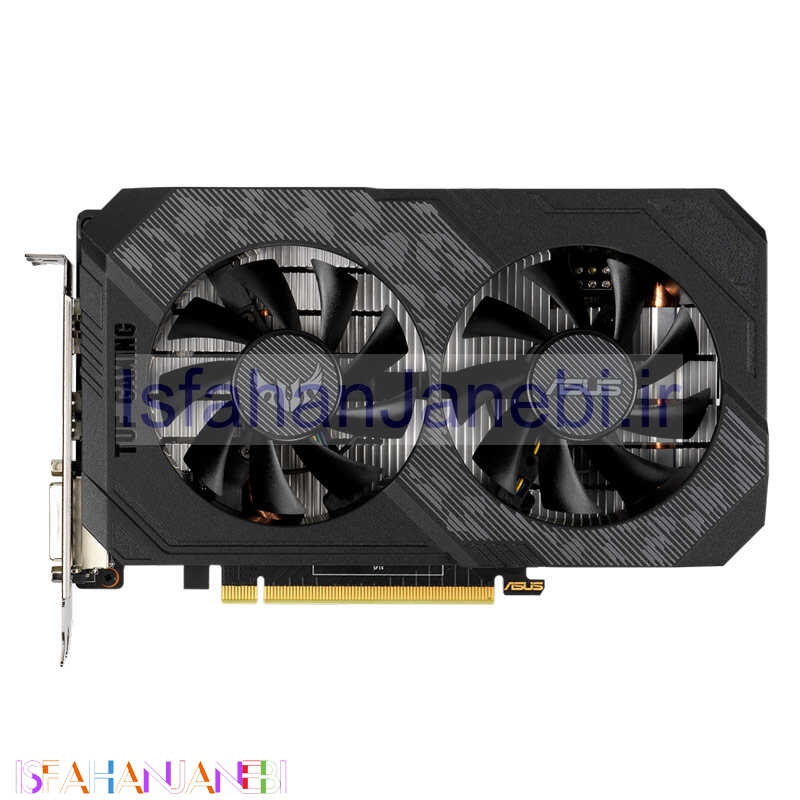 اصفهان جانبی-کارت گرافیک Asus TUF Gaming GeForce GTX1650 OC 4GB GDDR6 128Bit