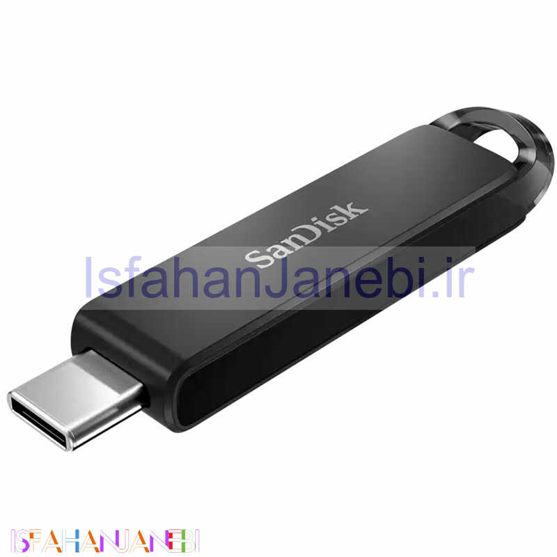 اصفهان جانبی-فلش 64 گیگ سن دیسک SanDisk Ultra OTG Type-C
