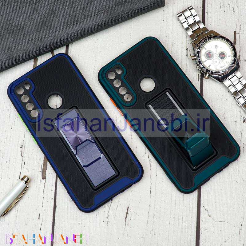 اصفهان جانبی-قاب محافظ لنزدار ضد ضربه هولدر کشویی مگنتی Xiaomi Redmi Note 8 رنگی