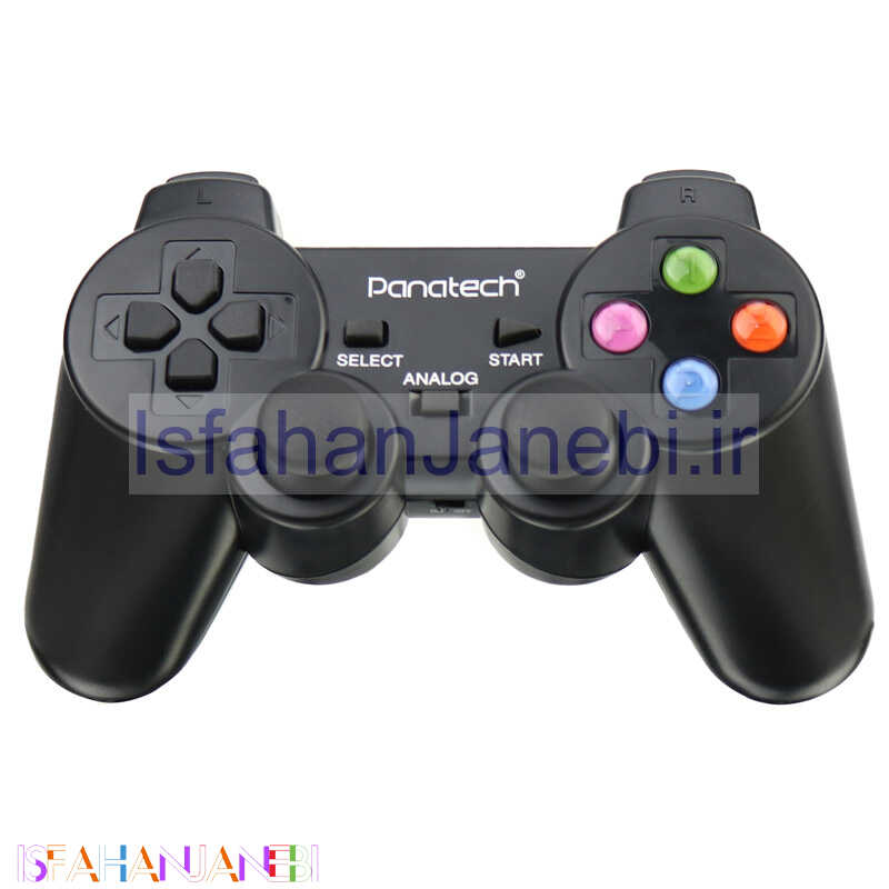 اصفهان جانبی-دسته بازی بی سیم 3 کاره پاناتک Panatech P-G511W PC/PS3/PS2
