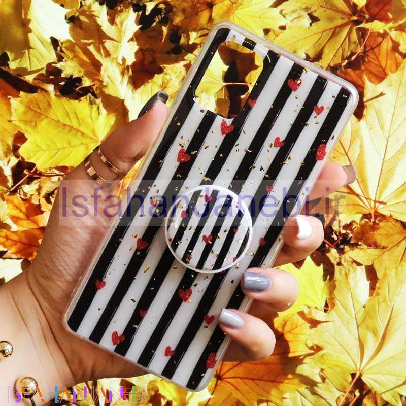 اصفهان جانبی-قاب رنگین کمانی پاپ سوکت دار خرچنگی کد2 سامسونگ A71