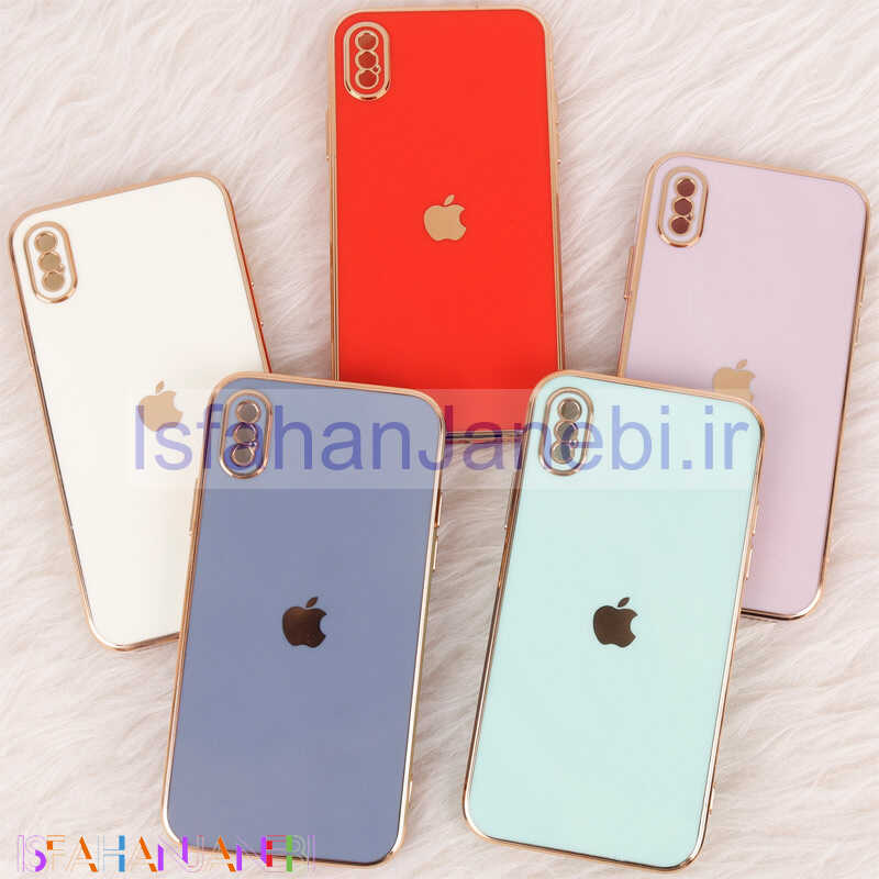 اصفهان جانبی-قاب براق My Case محافظ لنزدار iPhone X / XS