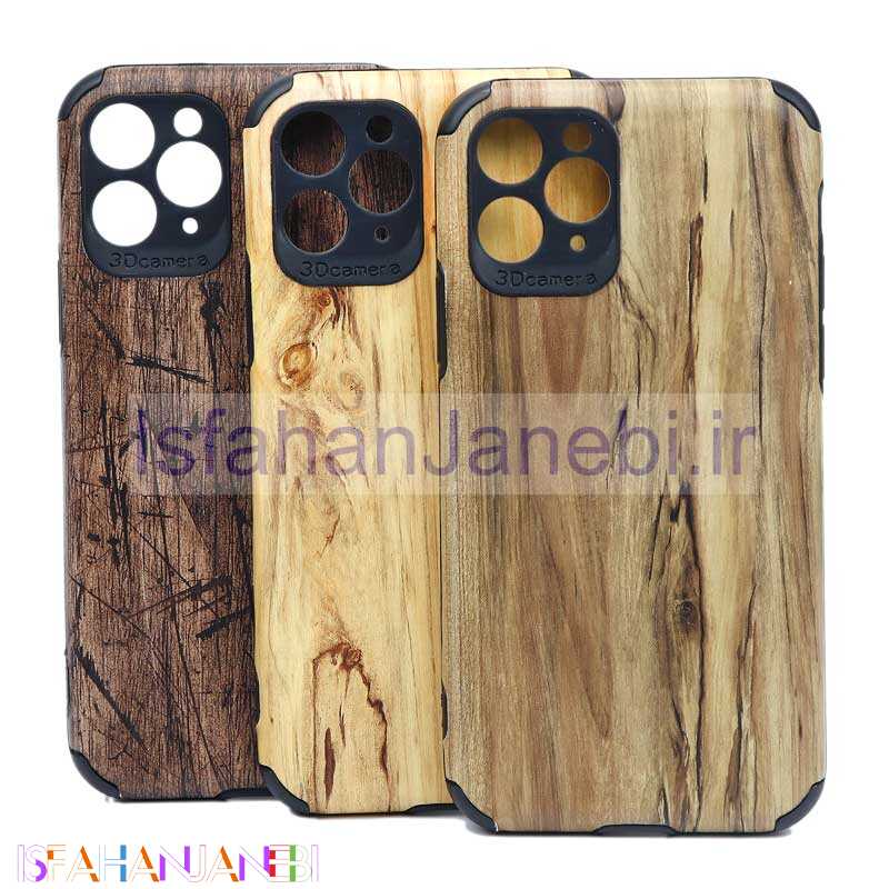 اصفهان جانبی-قاب طرح چوب iPhone 11 Pro
