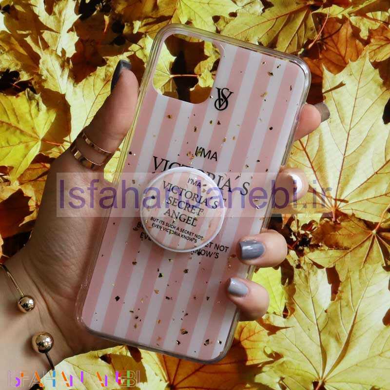 اصفهان جانبی-قاب رنگین کمانی پاپ سوکت دار خرچنگی کد1 آیفون iPhone 11 Pro Max