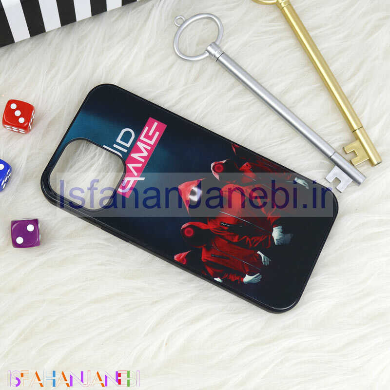 اصفهان جانبی-قاب پشت گلسی طرحدار اسکویید گیم iPhone 13 Pro Max