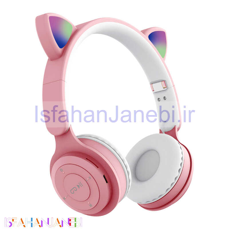اصفهان جانبی-هدفون بلوتوثی رم خور Cat Ear ST72M