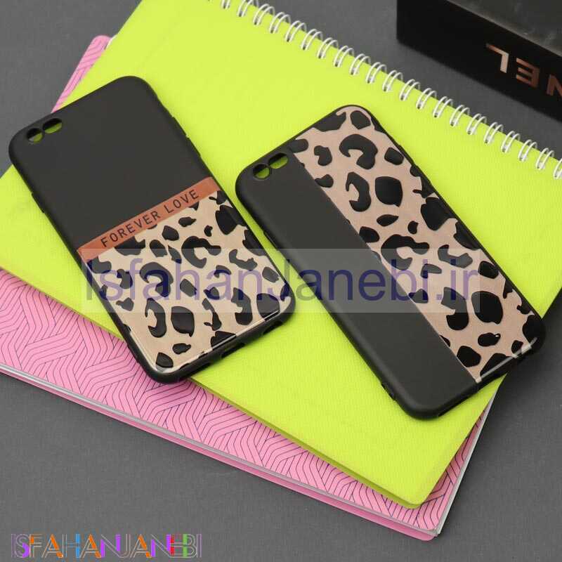 اصفهان جانبی-قاب طرحدار مشکی پلنگی آیفون iPhone 6/6s