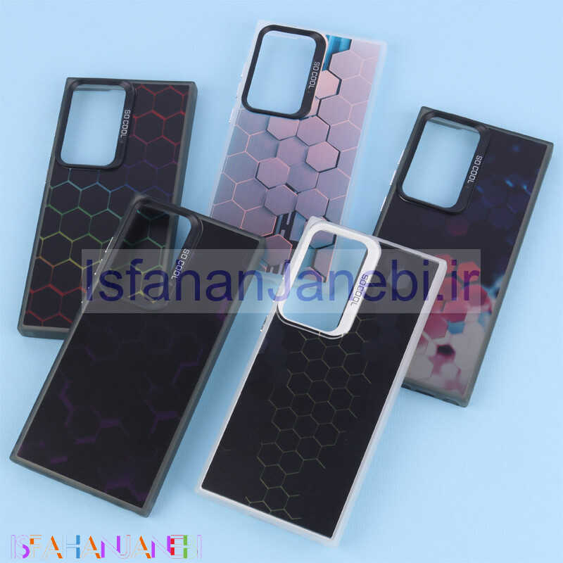 اصفهان جانبی-قاب PC So Cool طرح زنبوری سامسونگ Galaxy S23 Ultra