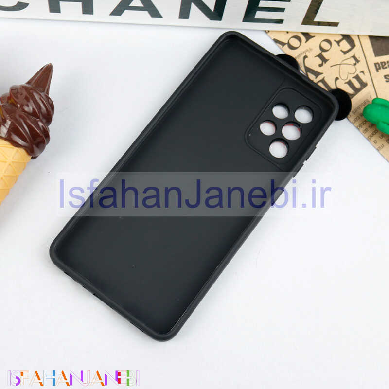 اصفهان جانبی-قاب سیلیکونی عروسکی محافظ لنزدار طرح Minnie Mouse سامسونگ Samsung A72
