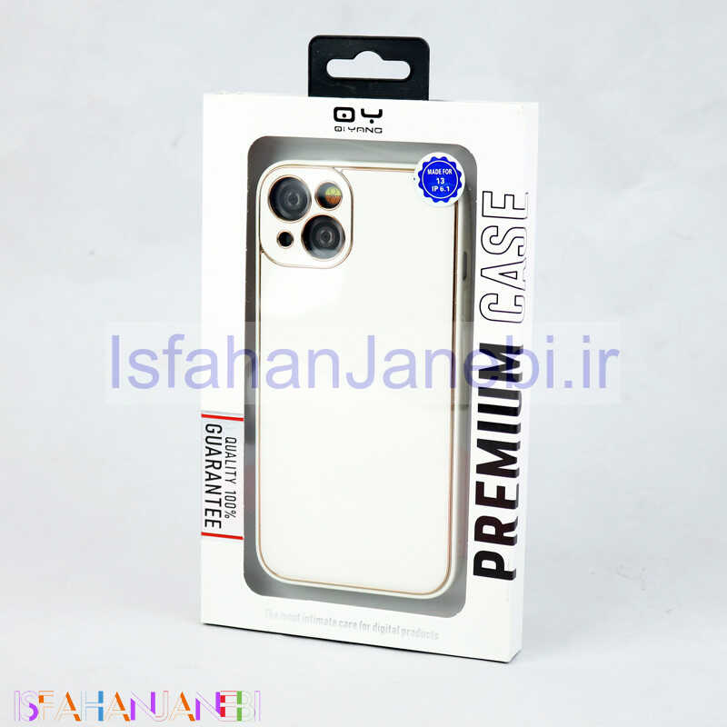 اصفهان جانبی-قاب چرمی My Case QY محافظ لنزدار iPhone 13