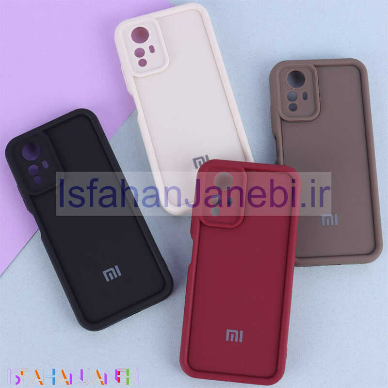 اصفهان جانبی-قاب سولید شیائومی Redmi Note 12S محافظ لنزدار