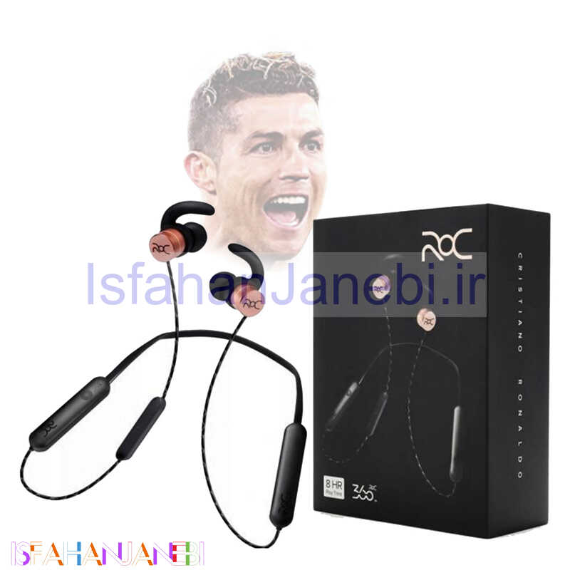 اصفهان جانبی-هندزفری بلوتوث دورگردنی ROC II CRISTIANO RONALDO