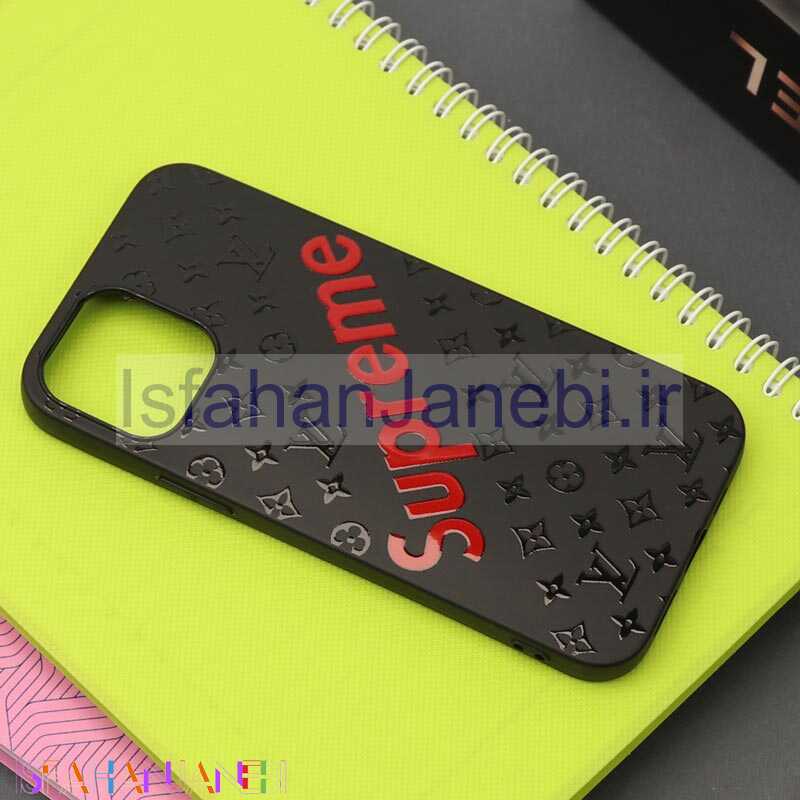 اصفهان جانبی-قاب طرحدار مشکی Superme آیفون iPhone 12 Pro
