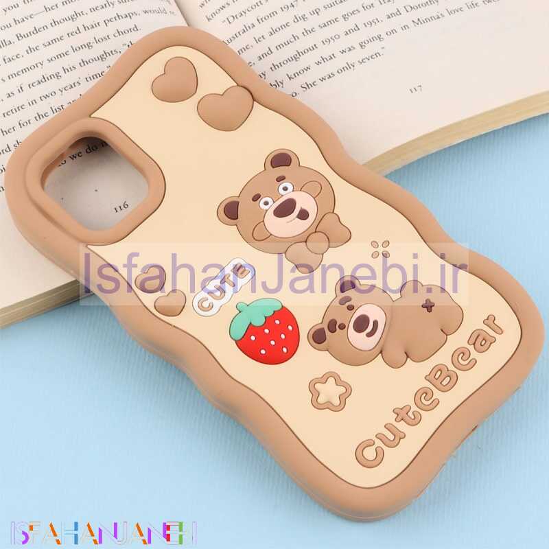اصفهان جانبی-قاب عروسکی Vip Max آیفون iPhone 11 طرح Cute Bear