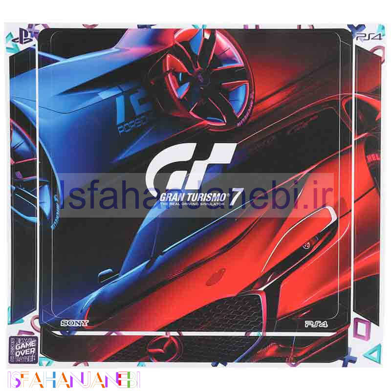 اصفهان جانبی-اسکین پلی استیشن 4 اسلیم طرح Gran Turismo 7
