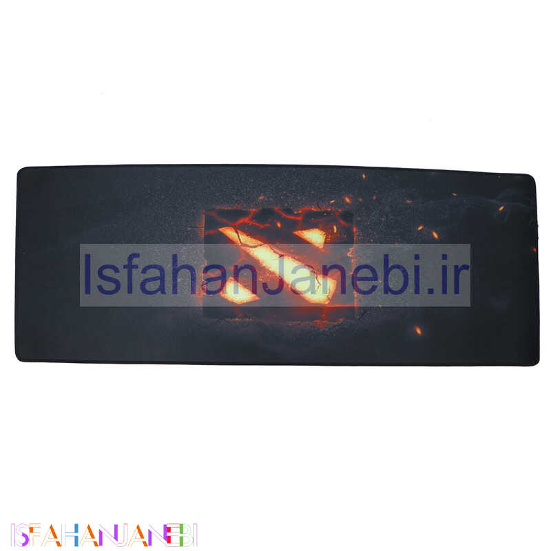 اصفهان جانبی-پد موس گیمینگ Dota 2 30*78cm قرمز