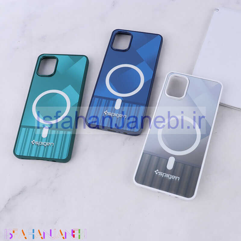 اصفهان جانبی-قاب Spigen سامسونگ Galaxy A06 طرح مگ سیف