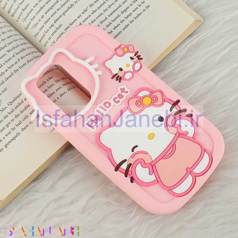 اصفهان جانبی-قاب سیلیکونی سامسونگ Galaxy A52 / A52s طرح Hello Cat Kitty